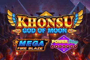 Mega Fire Blaze: Khonsu God of Moon PowerPlay Jackpot - JOOX138